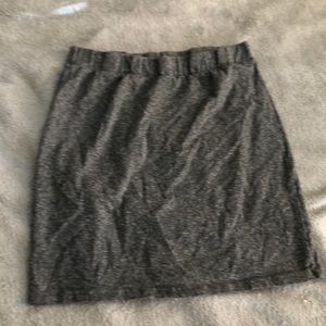 Simple gray skirt